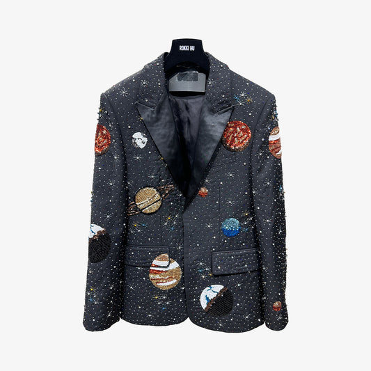 Heavywork Handcrafted Galaxy Diamond-Studded Suit