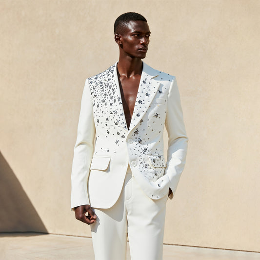 Heavily Hand-Embellished Suit